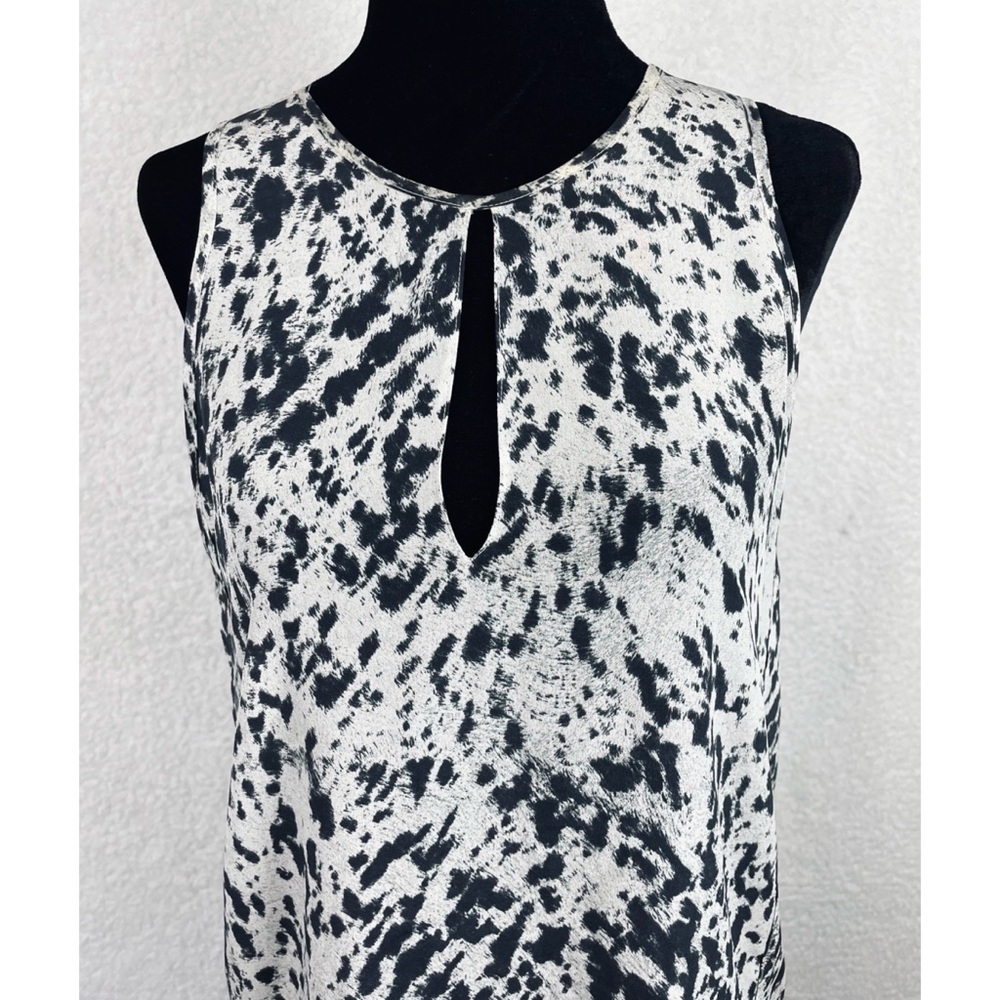 3.1 PHILLIP LIM • Silk Animal Print Keyhole Sleeveless Mini Dress, 2 - Picture 4 of 16